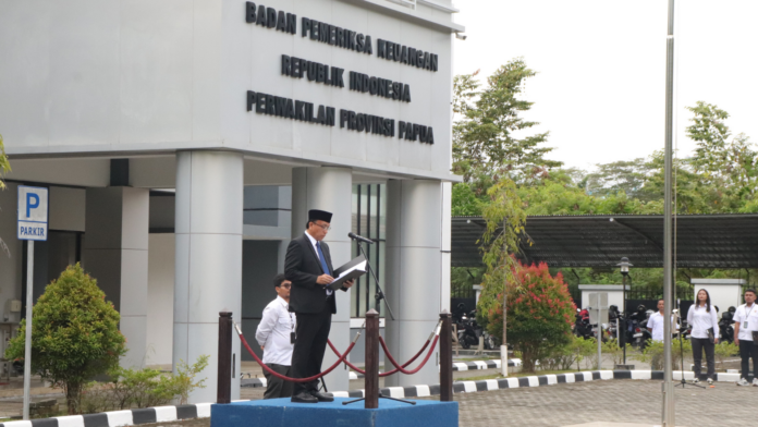 Upacara Peringatan HUT Ke-77 BPK RI